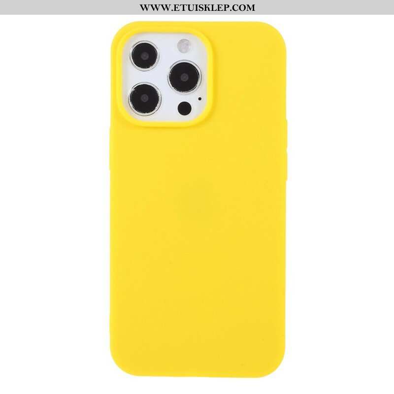 Etui do iPhone 13 Pro Max Elastyczny Silikonowy Mat